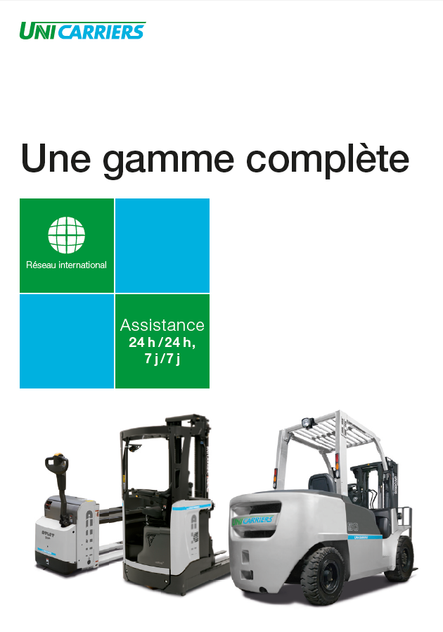 pdf picture from Brochure gamme complète chariots Unicarriers