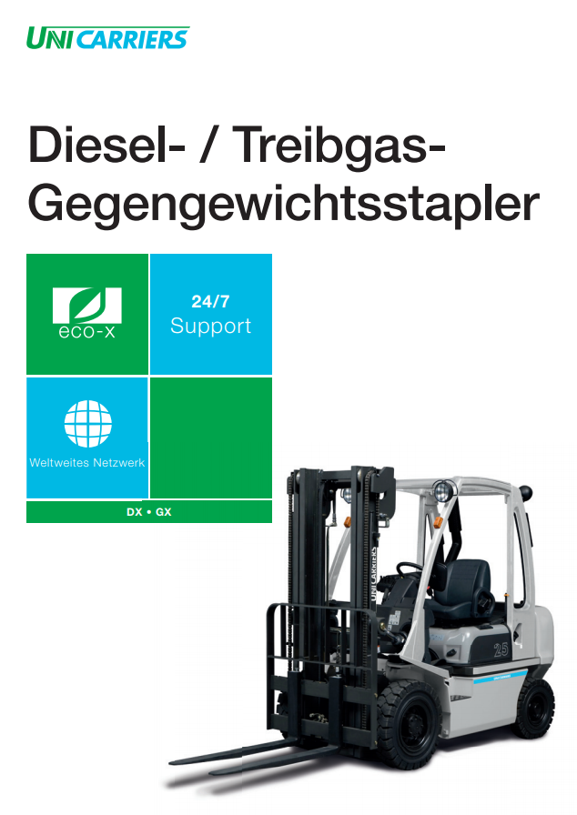 pdf picture from Diesel-/Treibgas-Gegengewichtsstapler 