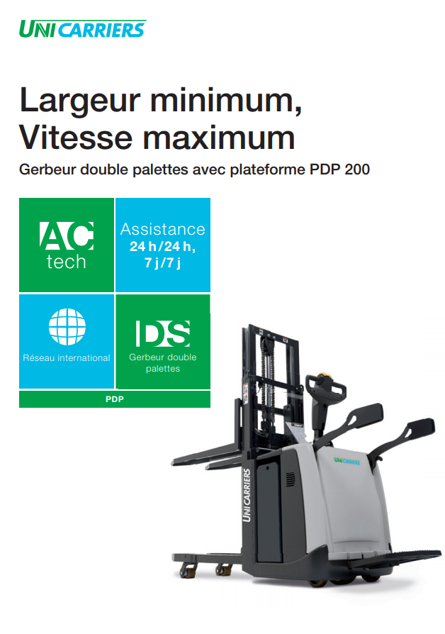 pdf picture from Gerbeur double palettes avec plateforme PDP 200
