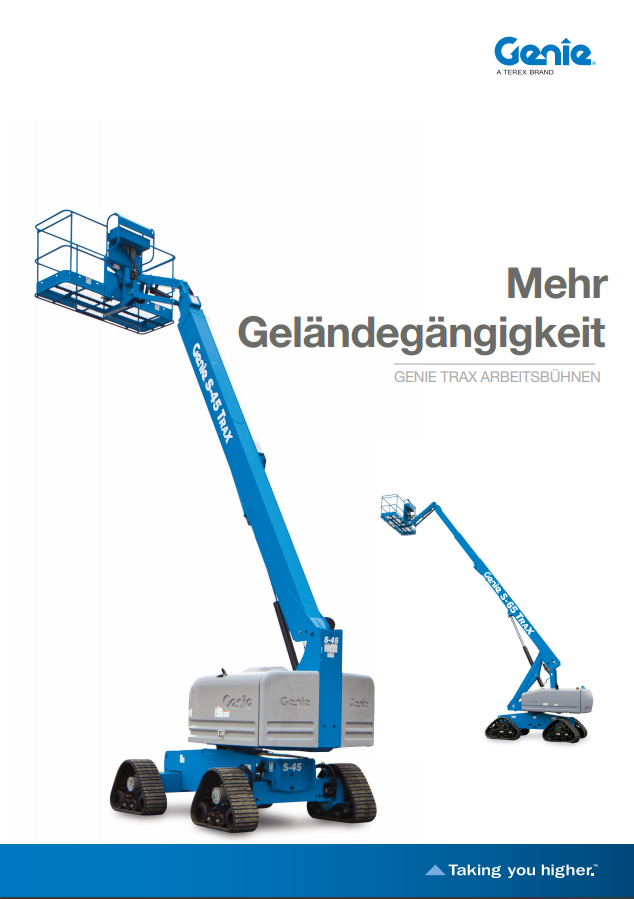 pdf picture from Genie Trax Arbeitsbühne